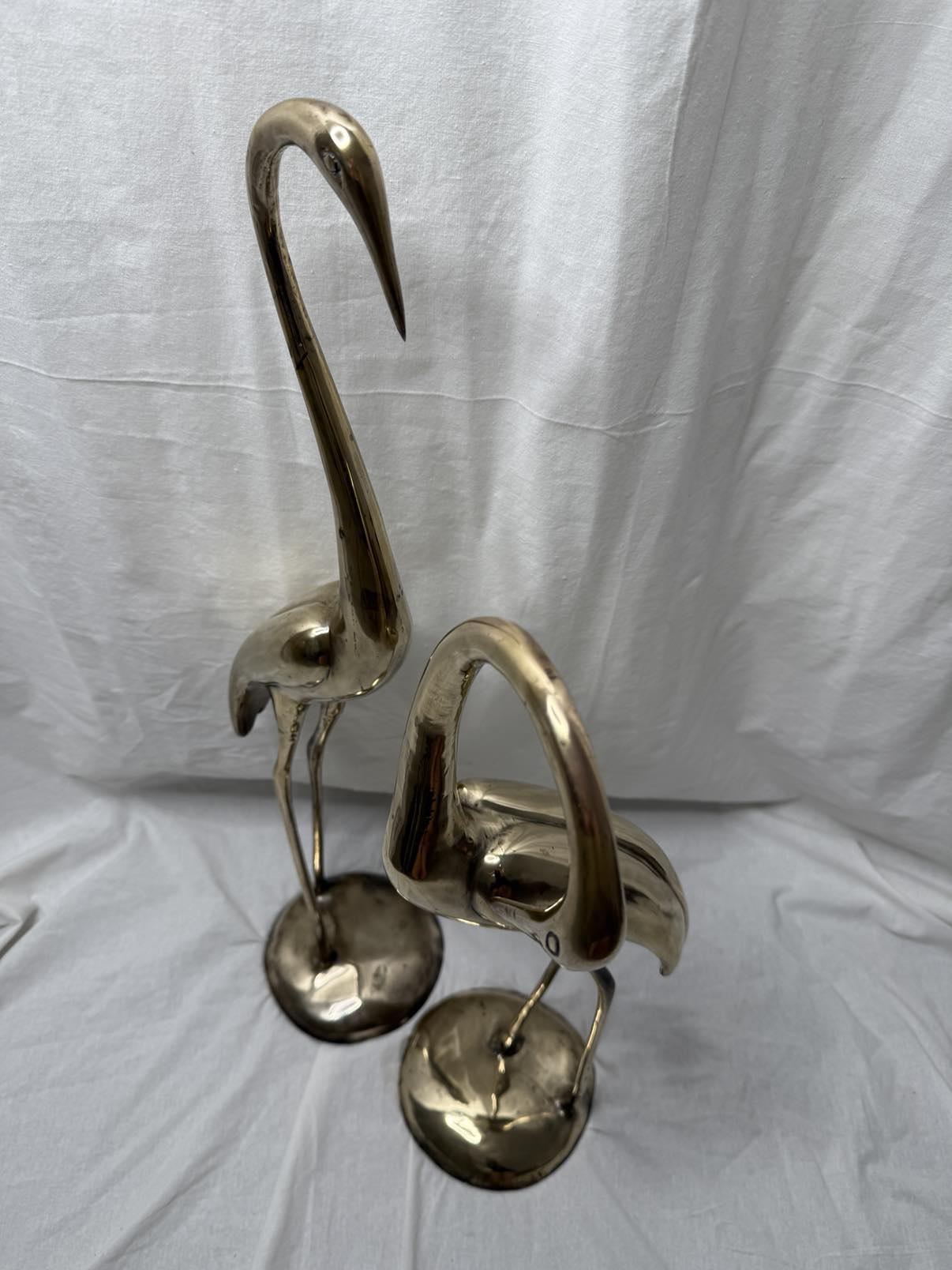 Brass Collector Statues