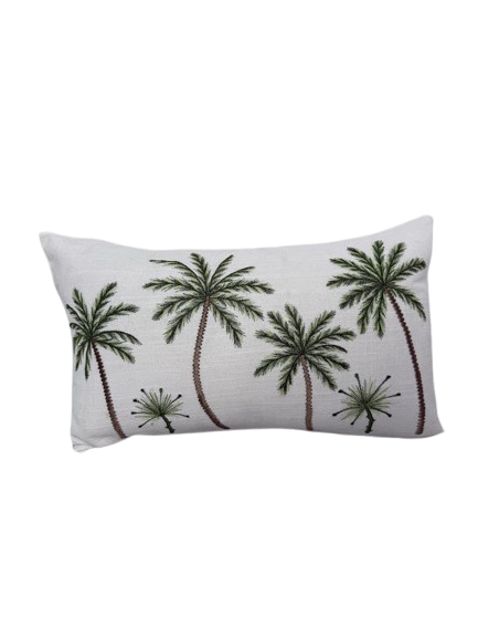 Green Palms Cushion