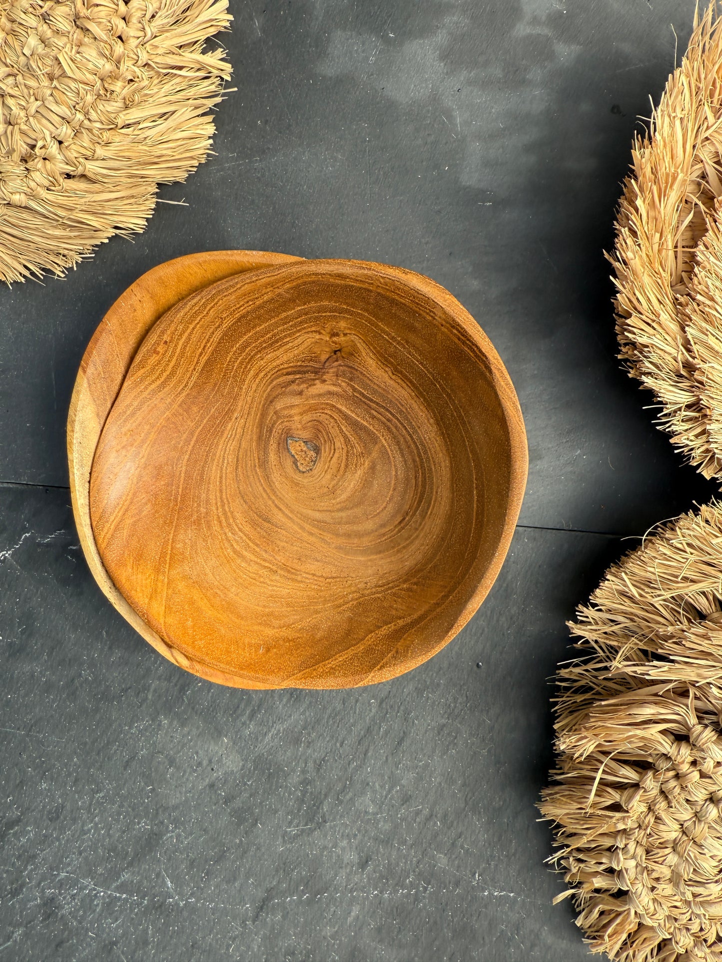 Teak Root Bowl