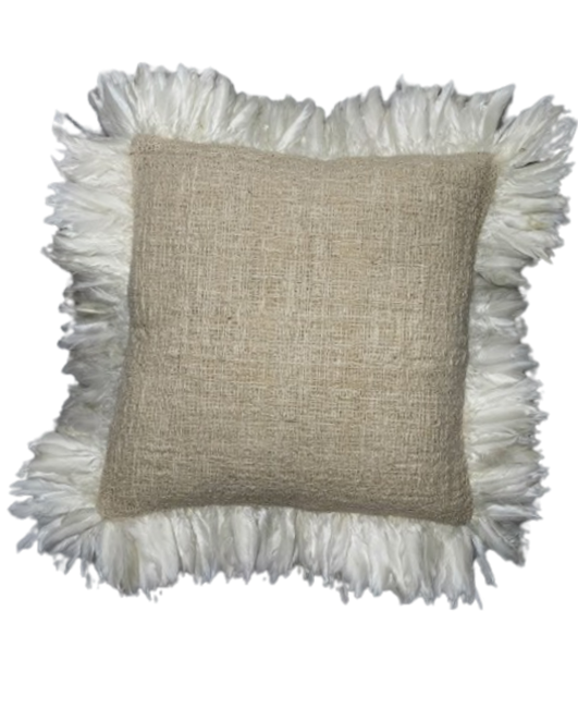 Feather Cushion - Vita Haus