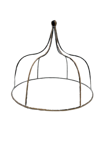 Food Cover Handmade from mesh and rattan