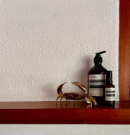 Brass Crab Home Decor