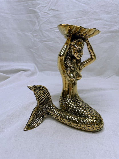 Brass Mermaid Holder - Vita Haus