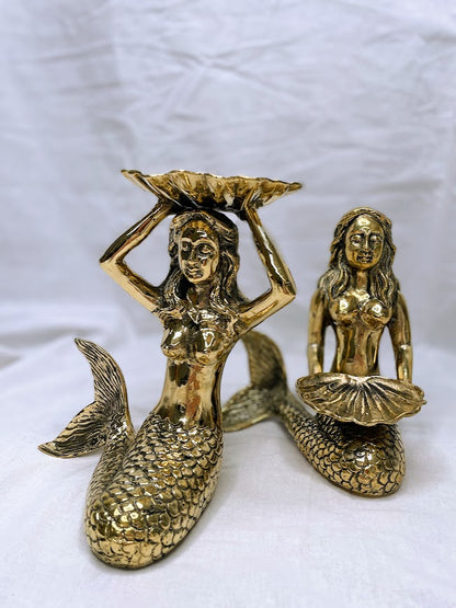 Brass Mermaid Holder - Vita Haus