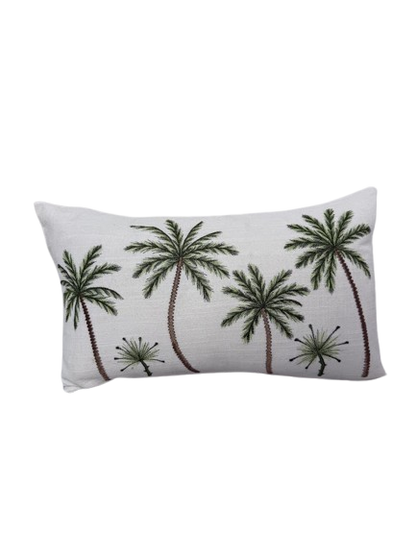 Green Palms Cushion