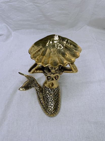 Brass Mermaid Holder - Vita Haus