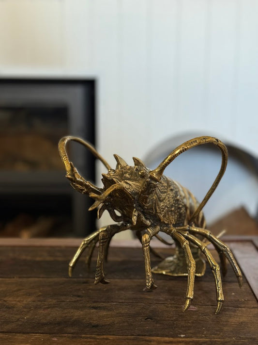 Majesty Brass Lobster Ornament