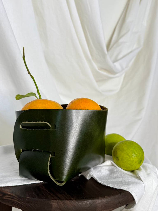 Leather Pouch Organiser - Small