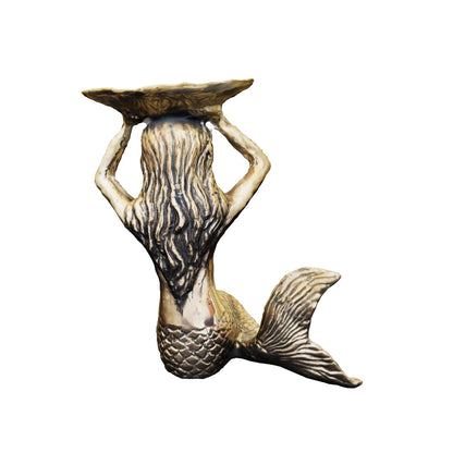 Brass Mermaid Holder
